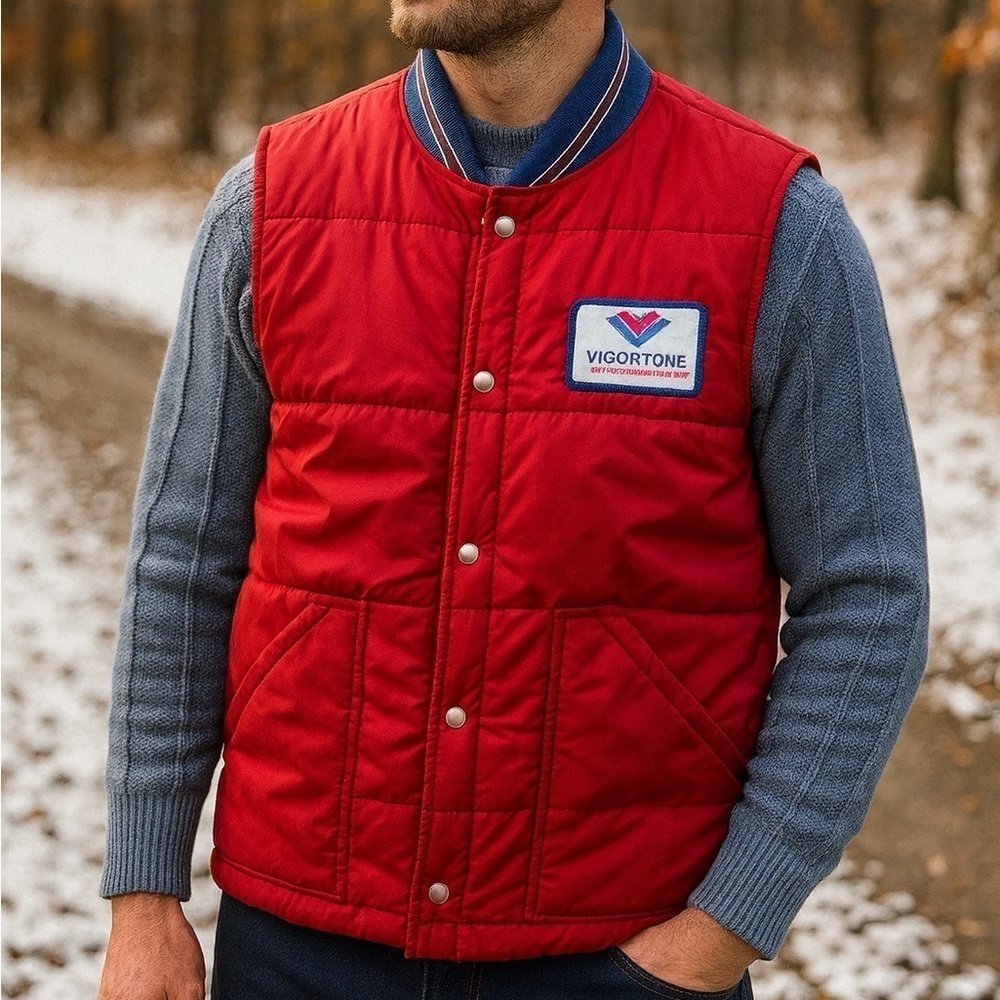 Vintage Puffer Vest Men’s